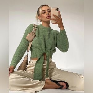 princess polly winslow green jumper